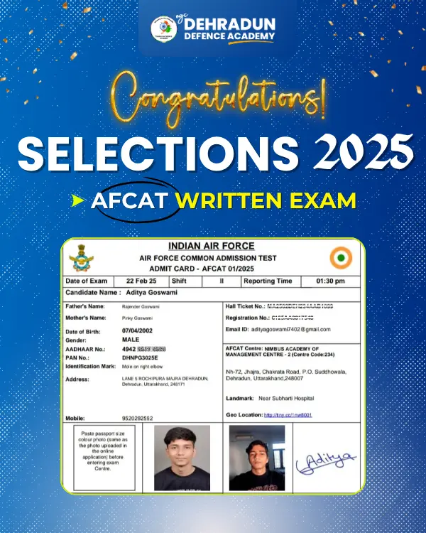 AFCAT(I) 2025 Written Exam Selection (4)