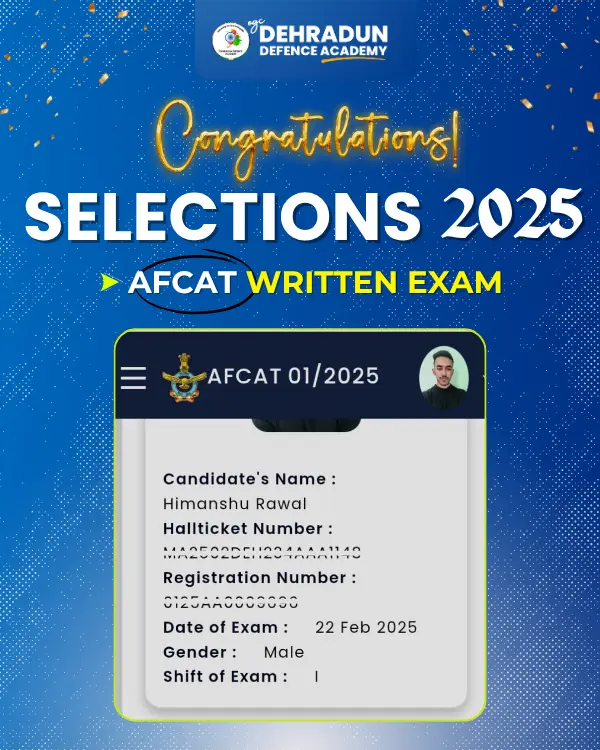 AFCAT(I) 2025 Written Exam Selection (6)