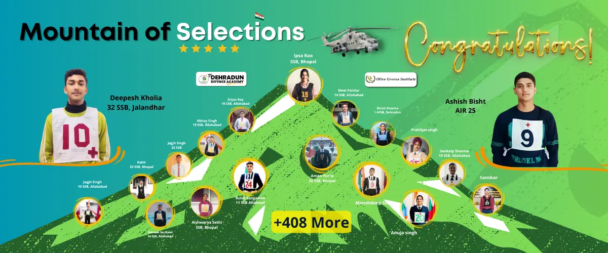 Mountain-of-Selections in NDA from the best nda coaching in dehradun