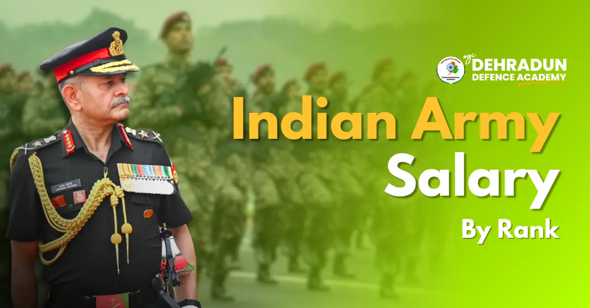 Indian Army Salary by Ranks