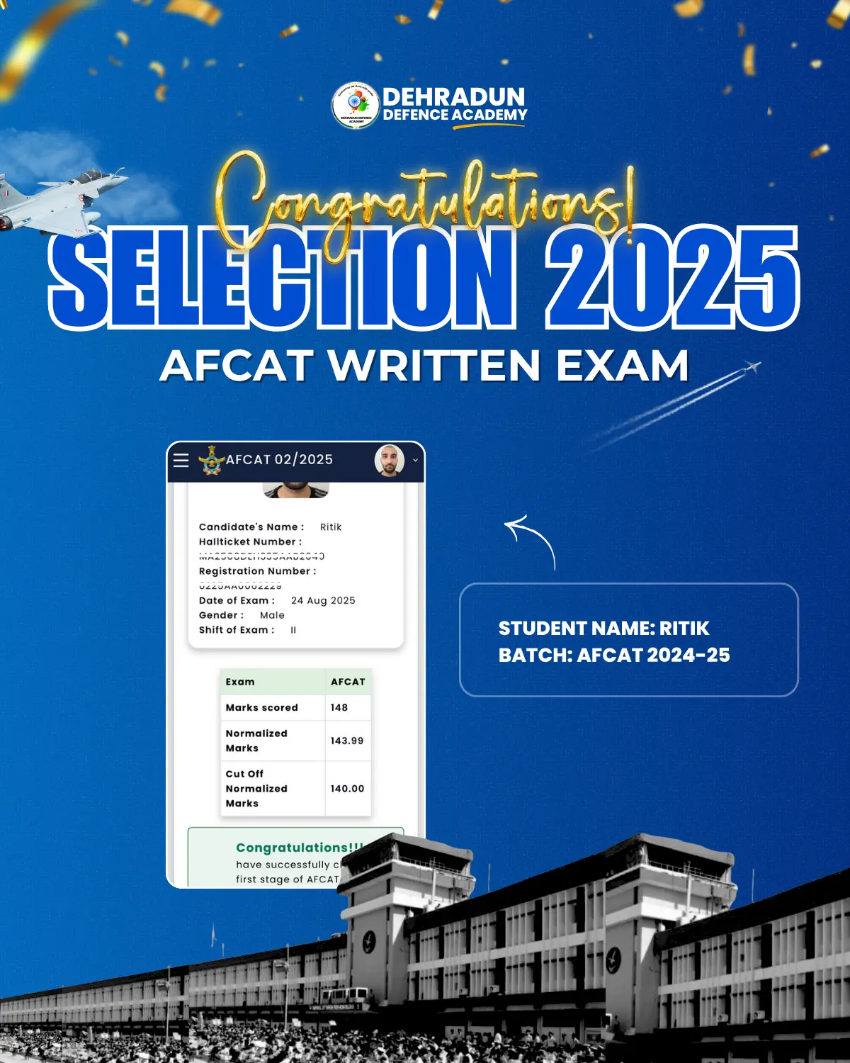 AFCAT(II) 2025 Written Exam Selection (1)