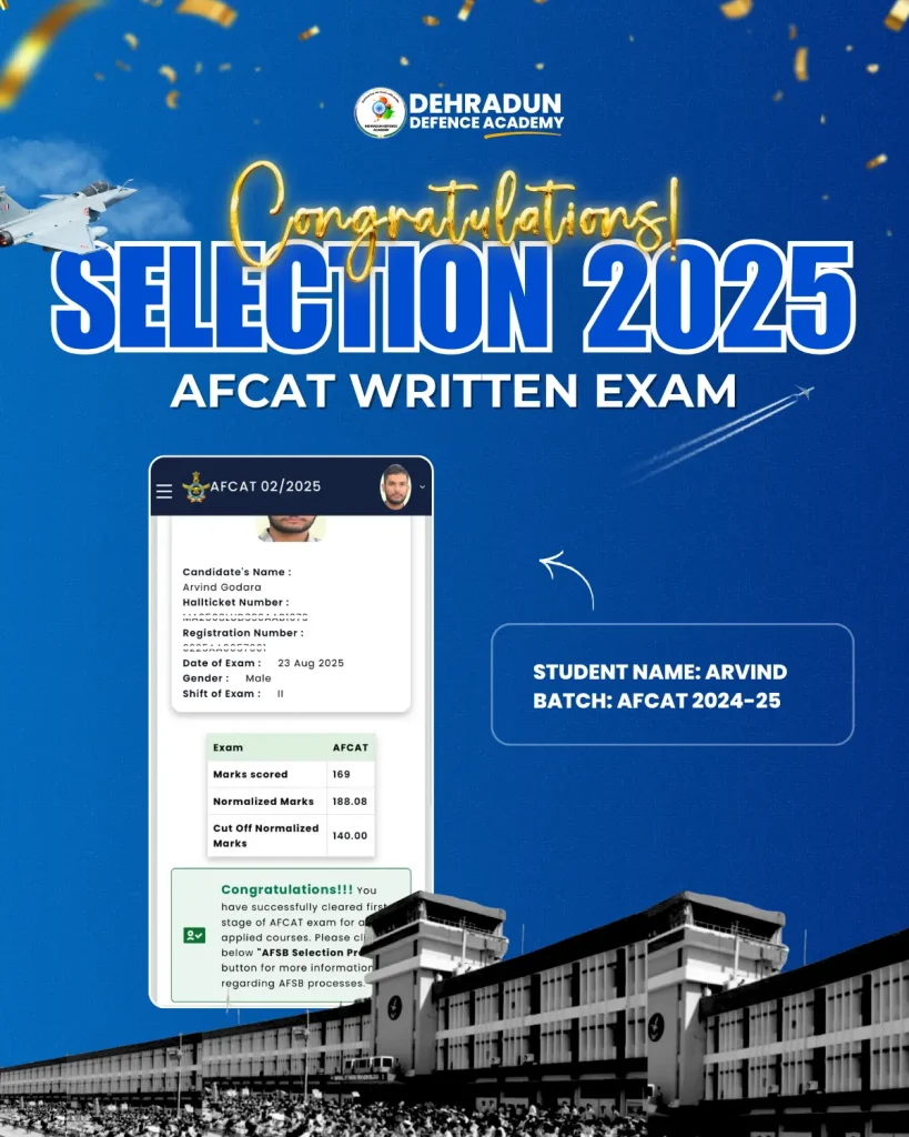 AFCAT(II) 2025 Written Exam Selection (5)