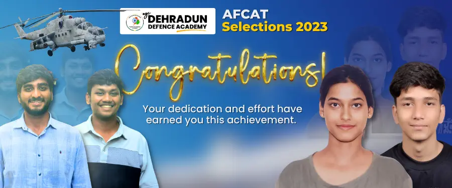 Best AFCAT Coaching in Dehradun - Recent selections