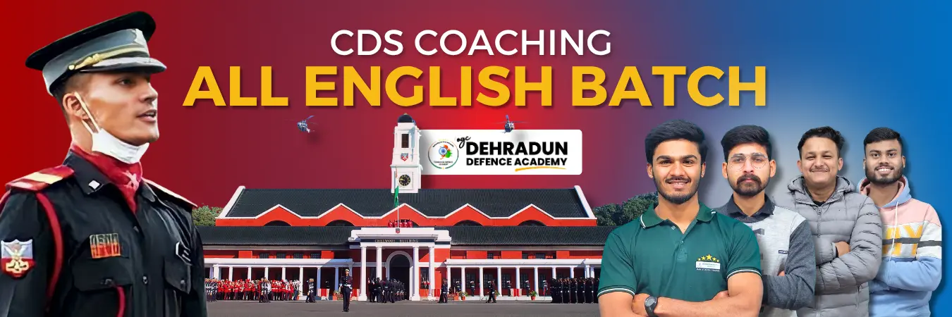 CDS coaching All English Batch