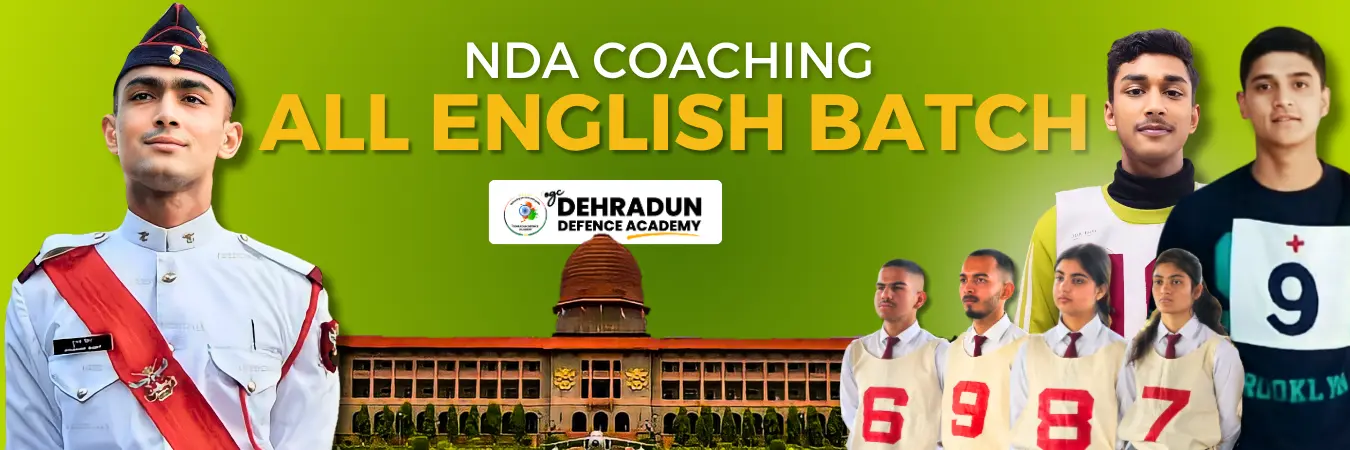NDA Coaching All english batch