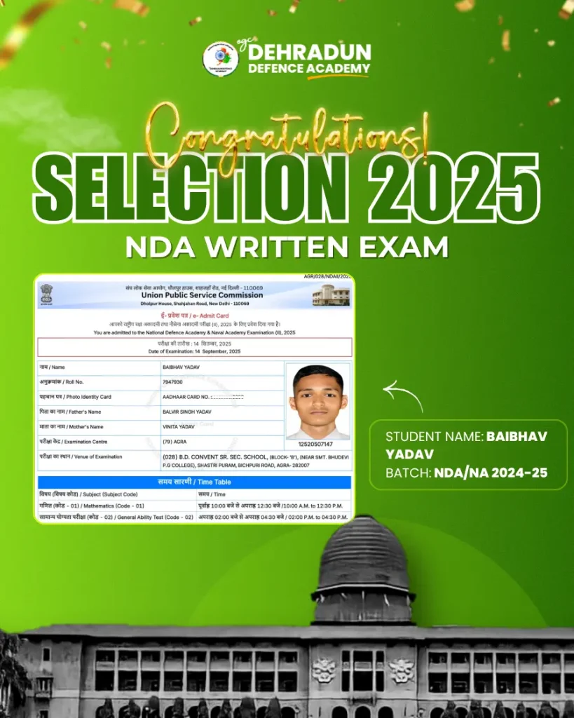 Thankyou 21 NDA(II) 2025 Written Exam Selection (3)