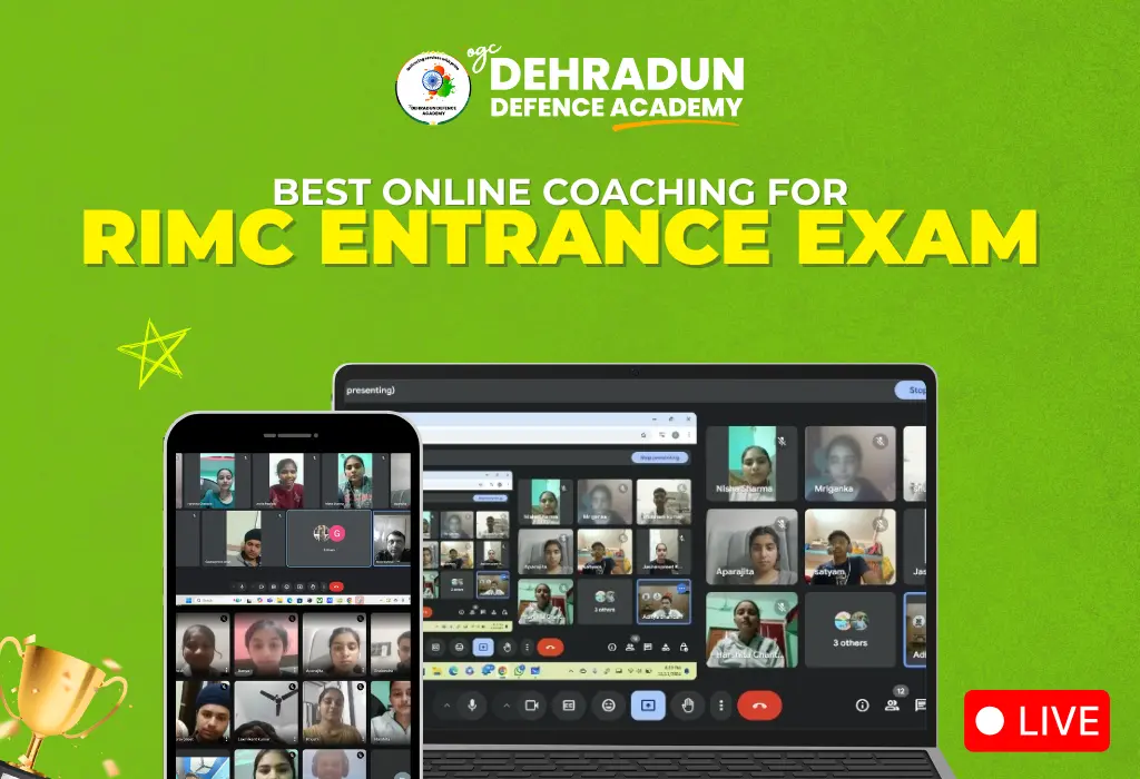 RIMC Online Coaching Classes OGC Dehradun Defence Academy