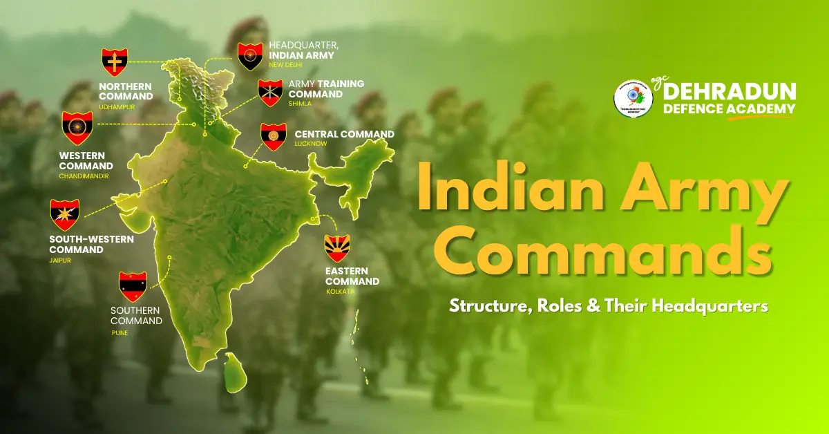 Indian Army Commands Explained: Structure, Roles & Their Headquarters