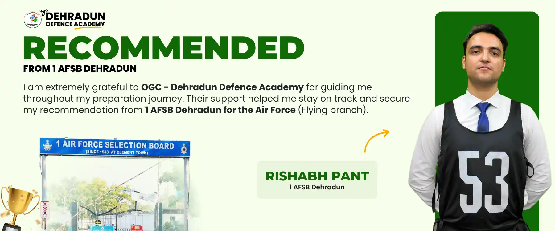 Recent Selections Best NDA Coaching in Dehradun