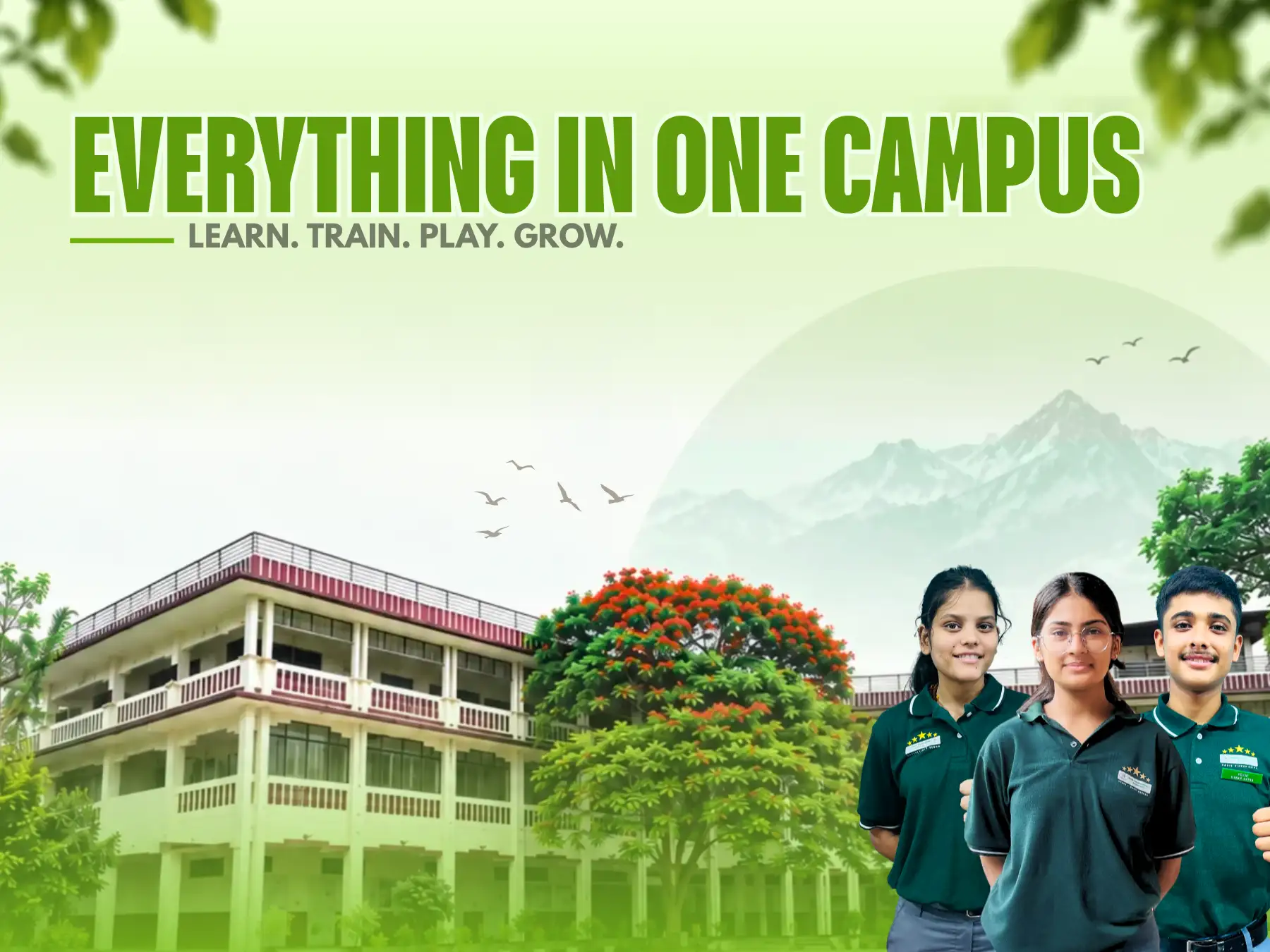 Facilities at OGC Dehradun Defence Academy
