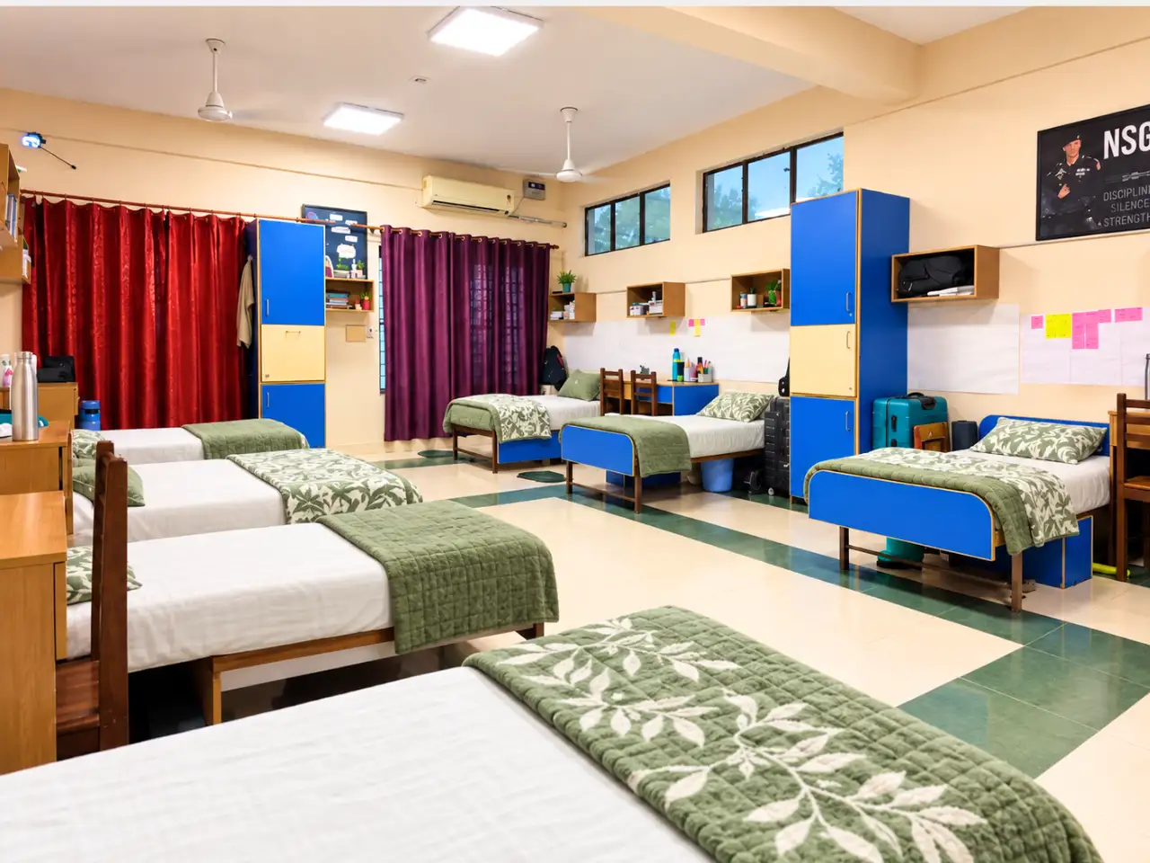 Hostel facilities