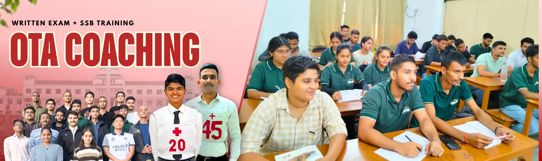 OTA coaching at OGC–Dehradun Defence Academy
